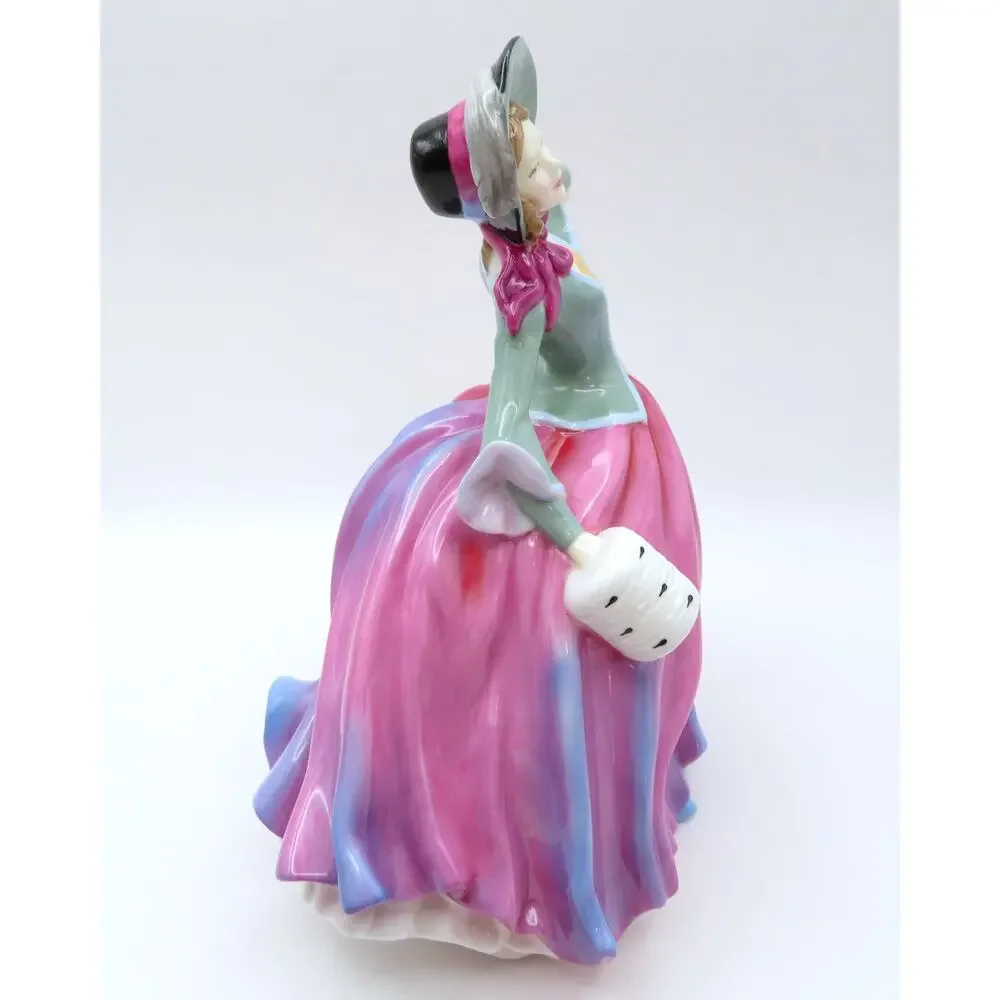 Royal Doulton Pretty Ladies Autumn Breeze HN4716 Bone China Figurine 2004